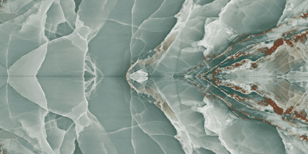 porcelain slabs ONYX GREEN FLIP-A&B