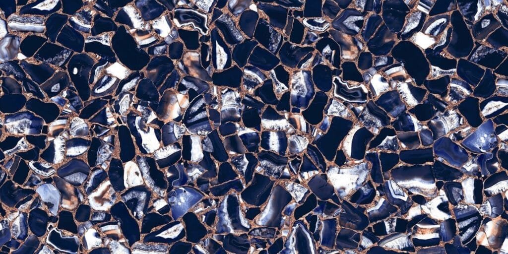 porcelain slabs TERRO BLUE