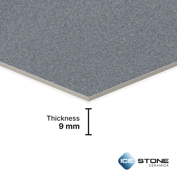 Dark Grey Plain Solid Granular Matt Porcelain Wall And Floor Tile 2×2 ft – 2084 - Image 5