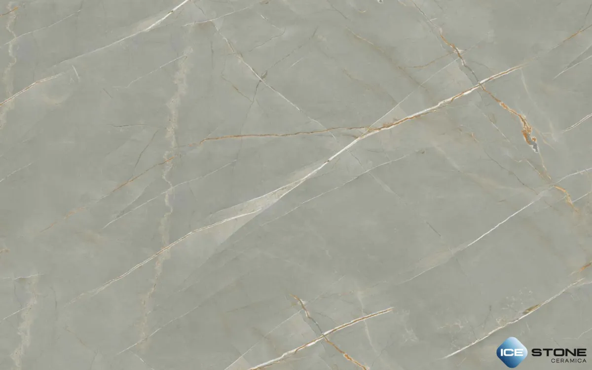 Merlin Natural Marble Glossy Vitrified Floor And Wall Slab Tile 1200x1800mm