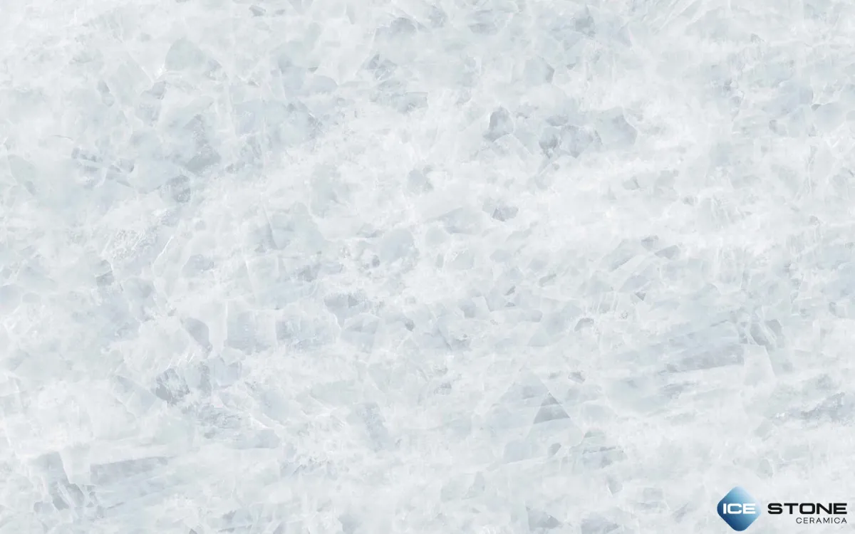 Crystal Aqua Marble Glossy Vitrified Floor And Wall Slab Tile 1200x1800mm