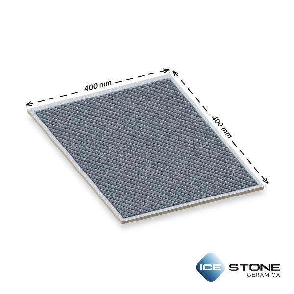 Grey White Linear Pattern Matt Vitrified Parking Floor Tile 16×16 inch – 2011 - Image 5
