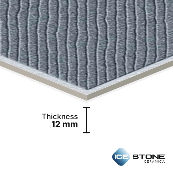 Grey White Linear Pattern Matt Vitrified Parking Floor Tile 16×16 inch – 2011 - Image 4