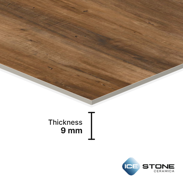 Dark Brown Rustic Wood Texture Matt Porcelain Wall And Floor Tile 2×2 ft – 1065 - Image 4