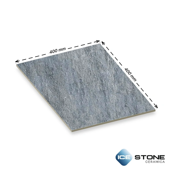 Grey Natural Stone Texture Matt Vitrified Parking Floor Tile 16×16 inch – 3601-D - Image 4