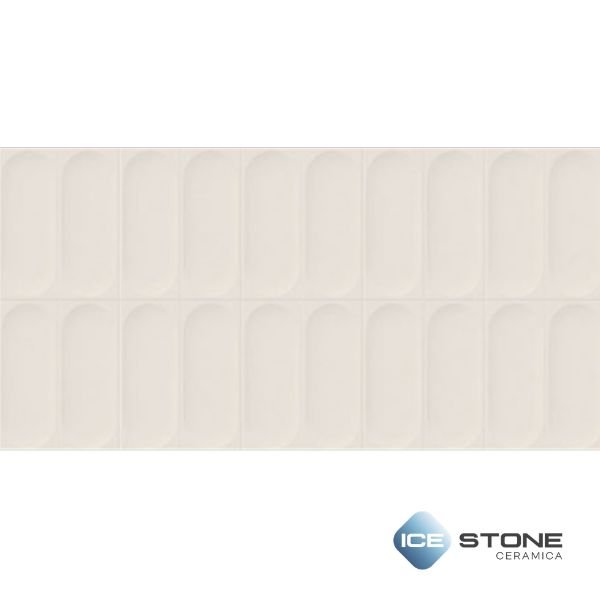 Ivory Arch Texture Glossy Subway Ceramic Wall Tile 1×2 ft – 182 - Image 3
