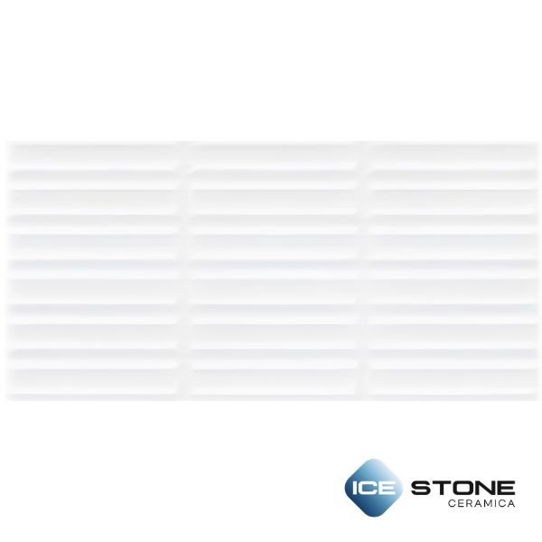 White Texture Glossy Ceramic Wall Tile 1x2 ft - 101 - Image 4