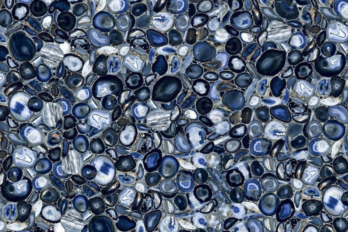 porcelain slabs BLUE AGETE